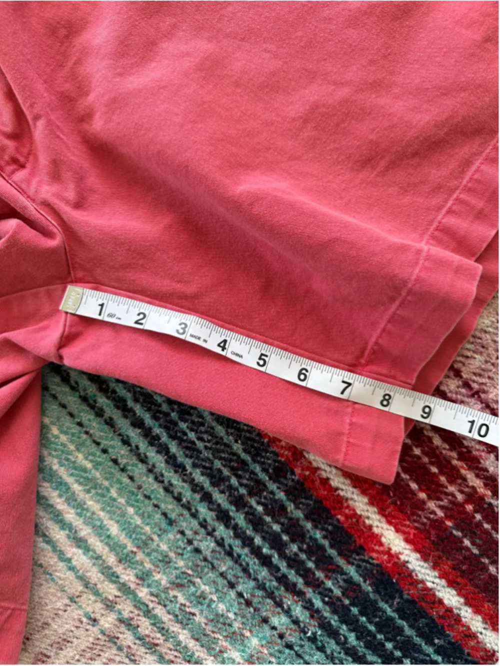 Vintage Polo Ralph Lauren Salmon Pink Pleated Tyler Shorts 36